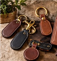 Leather Keychain (illustrative image)