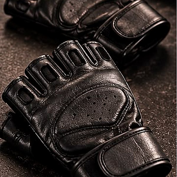 Leather Weightlifting Gloves (illustrative image)